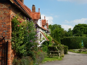 Houses in East Hendred.