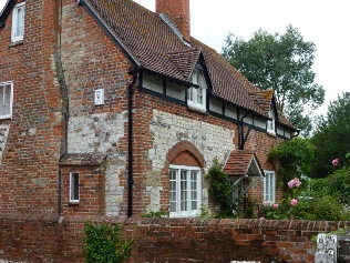 House in the village of West Ilsley. 